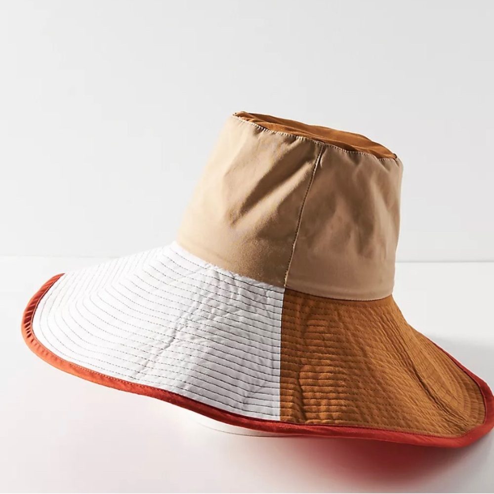 Brixton Colorblock Long-Brim Maddie Bucket  Hat